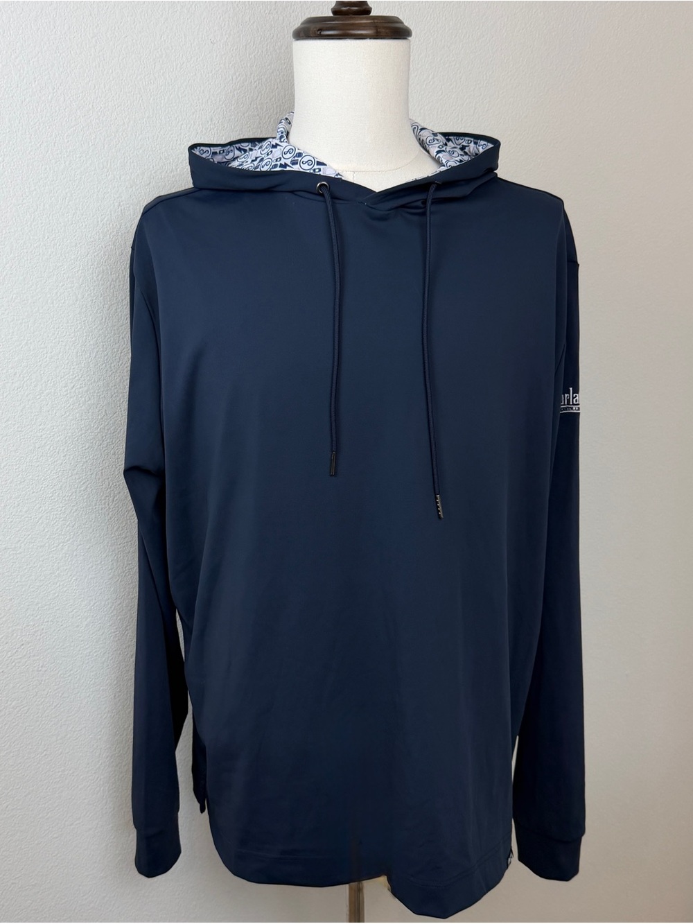Inward Half Sugarlands Distilling Golf Hoodie Men XL Navy Performance Pullover